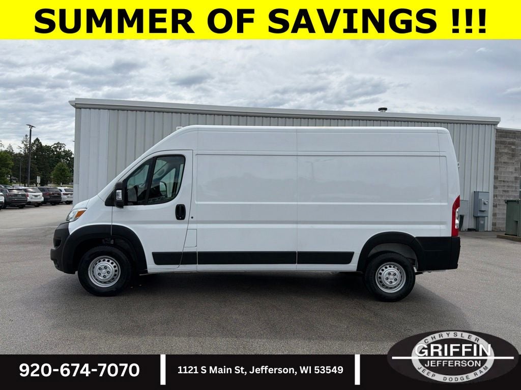2026 RAM ProMaster 2500 High Roof CARGO !!!