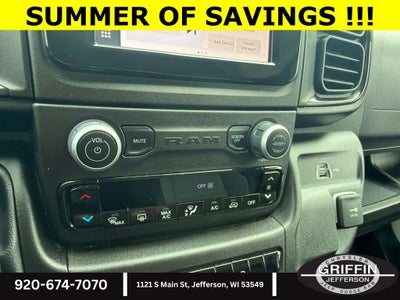 2026 RAM ProMaster 2500 High Roof CARGO !!!