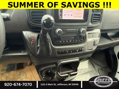 2026 RAM ProMaster 2500 High Roof CARGO !!!