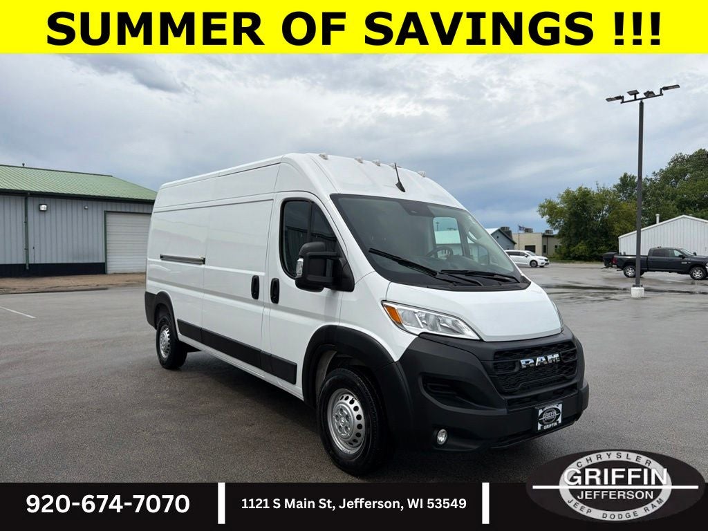 2026 RAM ProMaster 2500 High Roof CARGO !!!