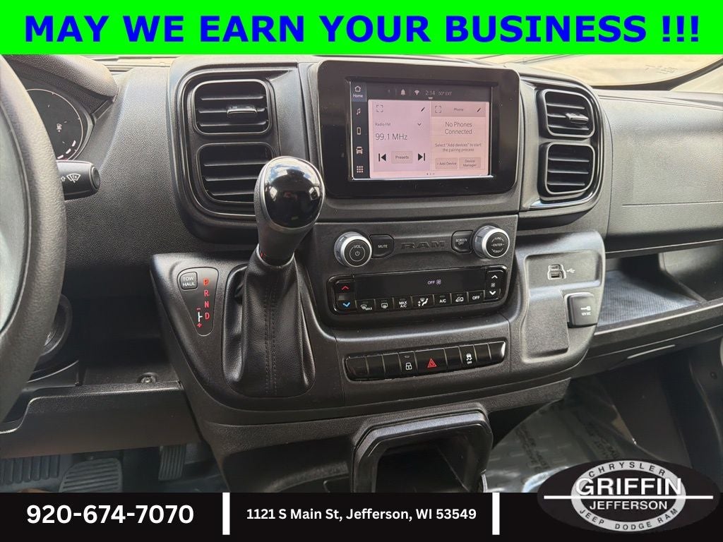 2025 RAM Promaster Cargo 3.6L V6 !!!