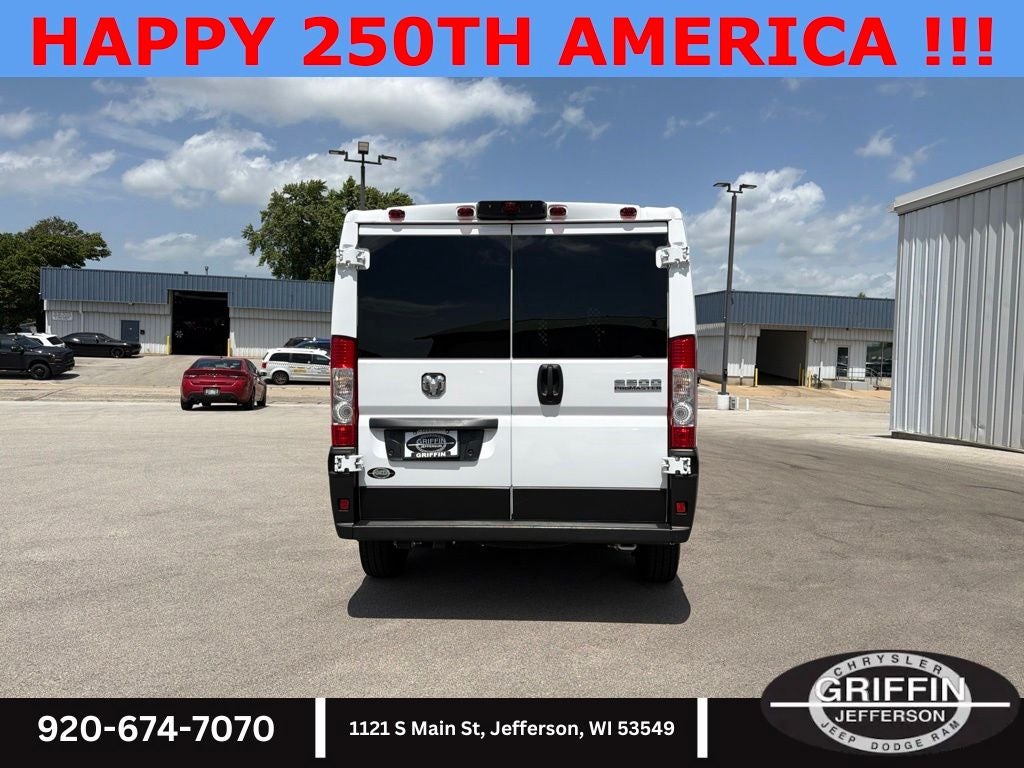 2025 RAM ProMaster 2500 CARGO 3.6L !!!