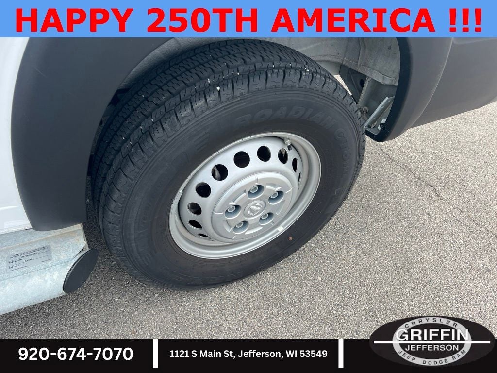 2025 RAM ProMaster 2500 CARGO 3.6L !!!