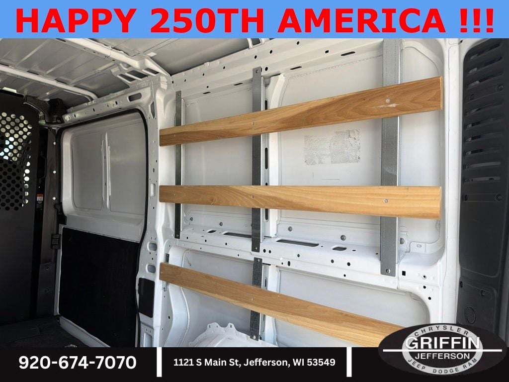 2025 RAM ProMaster 2500 CARGO 3.6L !!!
