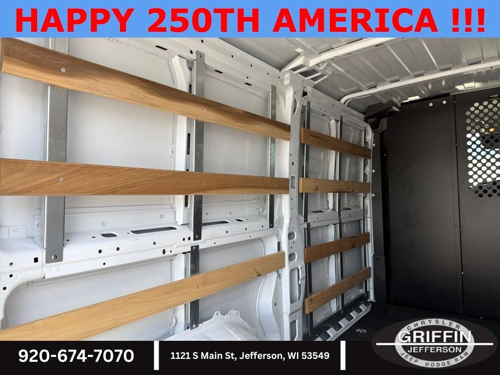 2025 RAM ProMaster 2500 CARGO 3.6L !!!