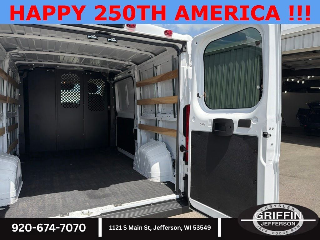 2025 RAM ProMaster 2500 CARGO 3.6L !!!