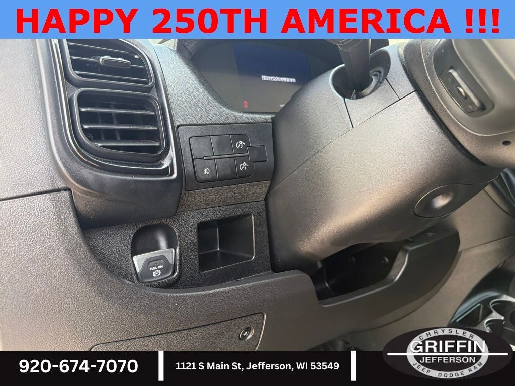 2025 RAM ProMaster 2500 CARGO 3.6L !!!