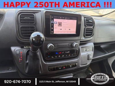 2025 RAM ProMaster 2500 CARGO 3.6L !!!