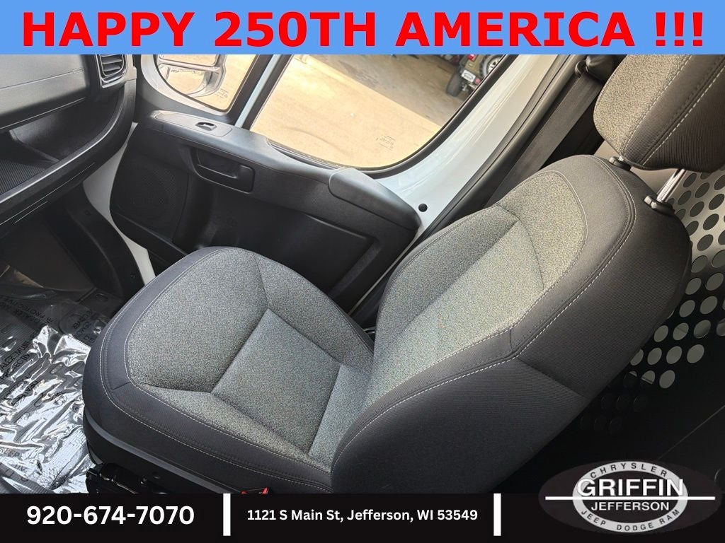 2025 RAM ProMaster 2500 CARGO 3.6L !!!