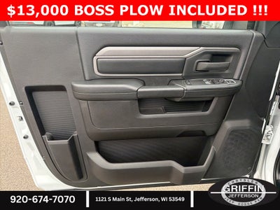2024 RAM 2500 Tradesman $13,000 BOSS PLOW INCLUDED !!!