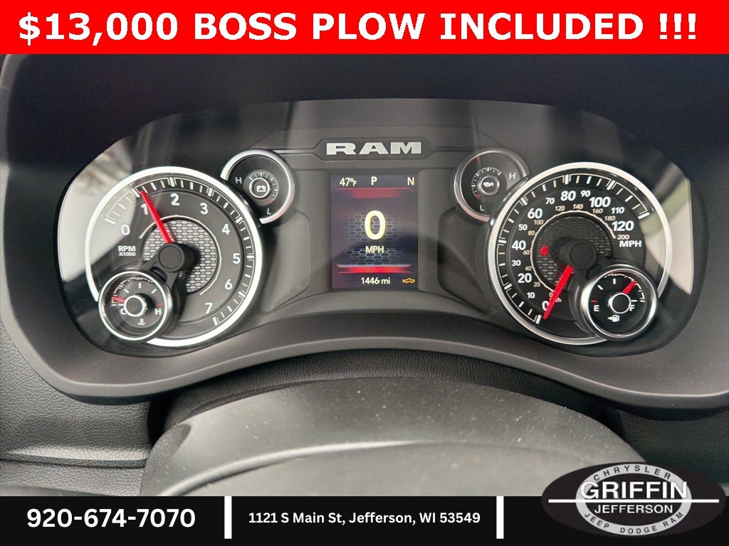 2024 RAM 2500 Tradesman $13,000 BOSS PLOW INCLUDED !!!