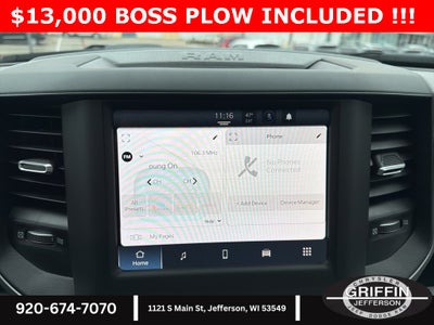 2024 RAM 2500 Tradesman $13,000 BOSS PLOW INCLUDED !!!