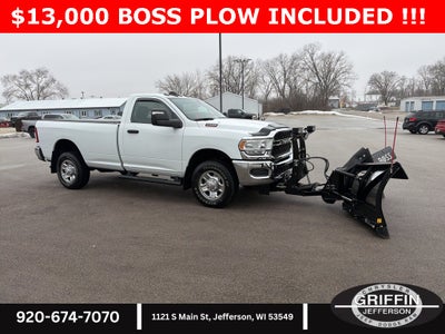 2024 RAM 2500 Tradesman $13,000 BOSS PLOW INCLUDED !!!