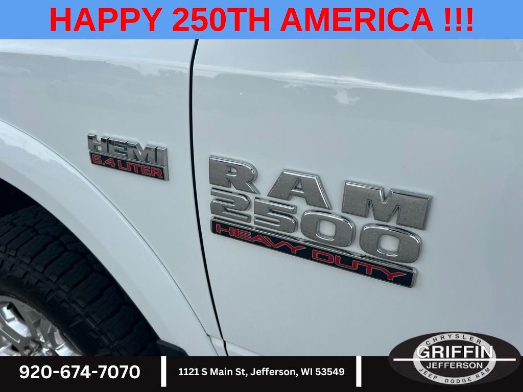 2018 RAM 2500 Laramie V8 4X4 !!!
