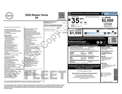 2024 Nissan Versa 1.6 SR Near Madison WI