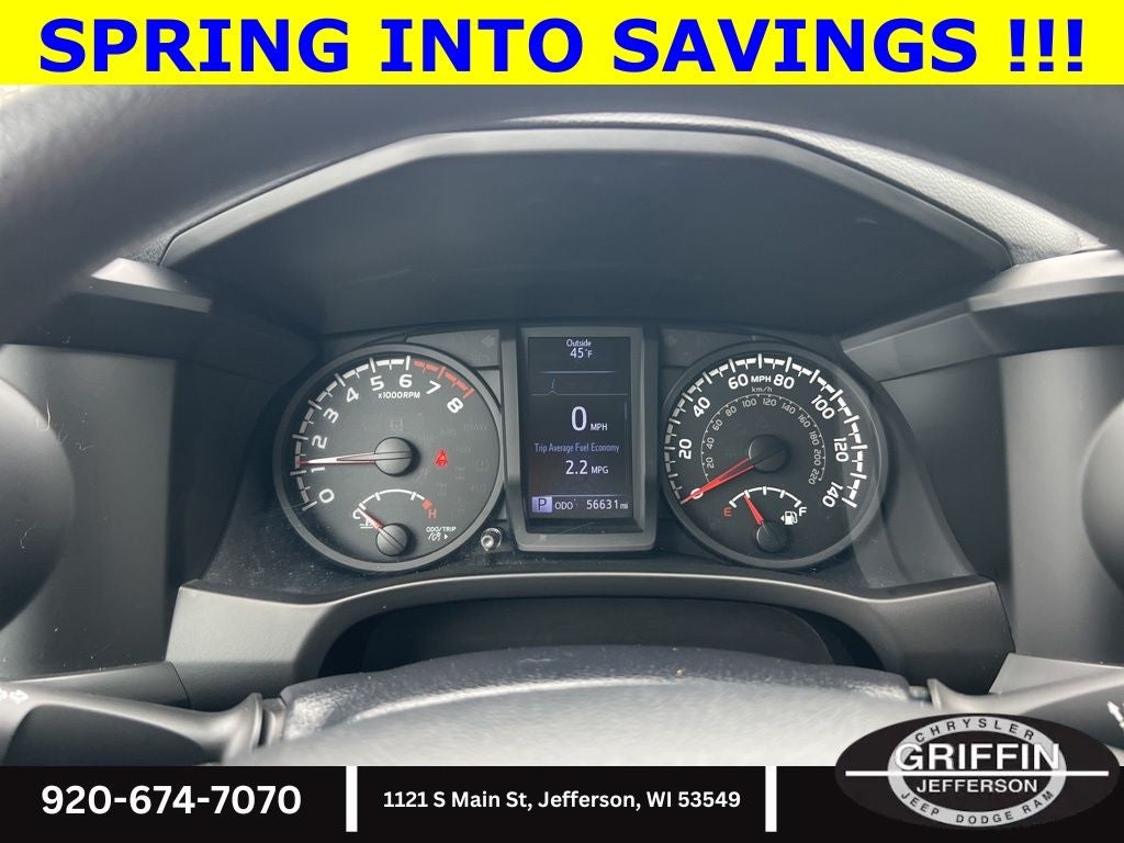 2019 Toyota Tacoma SR 4X4 V6 !!!
