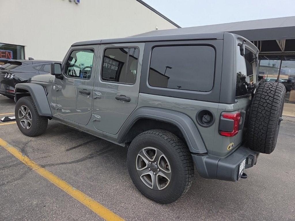 2021 Jeep Wrangler Unlimited Sport S Certified Near Madison