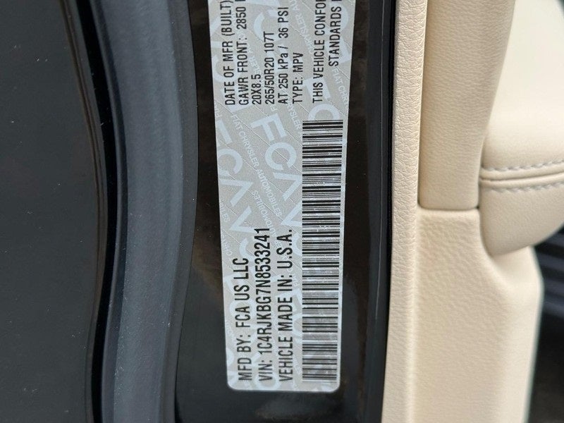 2022 Jeep Grand Cherokee L Limited