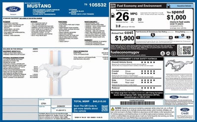 2026 Ford Mustang EcoBoost Premium