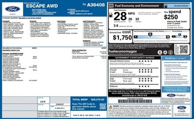 2026 Ford Escape Active
