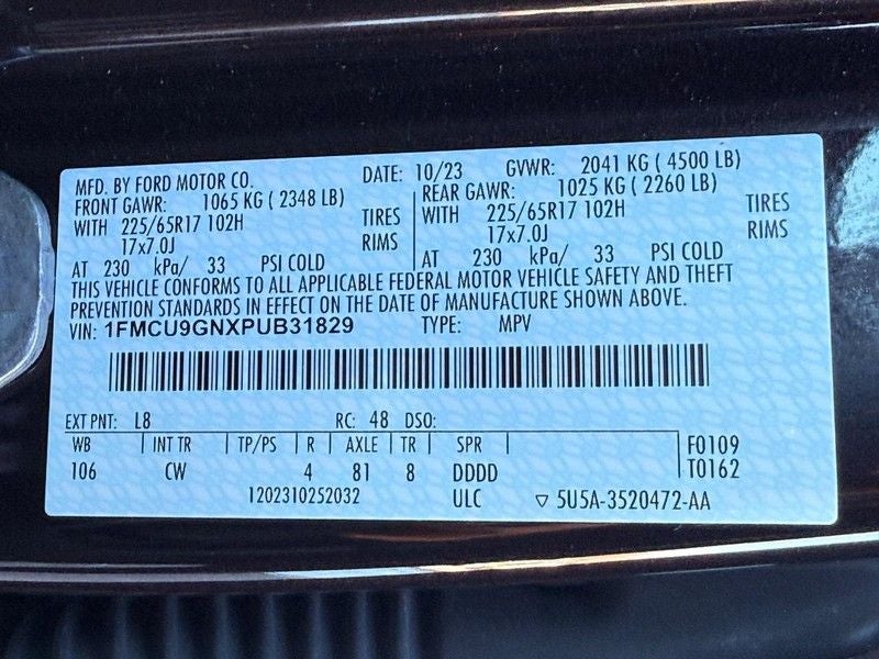 2023 Ford Escape Active