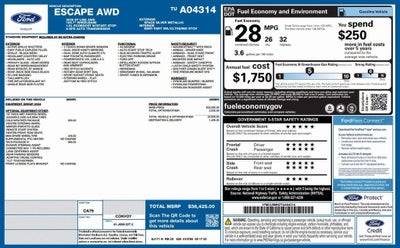 2026 Ford Escape ST-Line