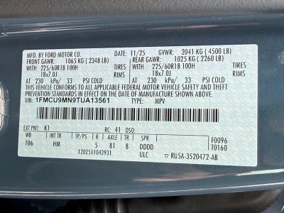 2026 Ford Escape ST-Line