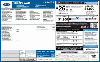 2026 Ford Escape ST-Line Select