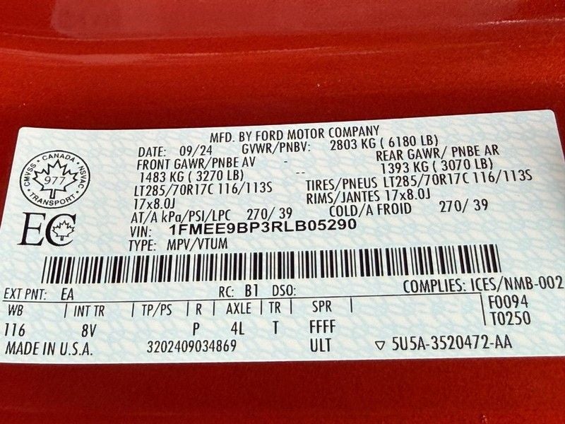 2024 Ford Bronco Badlands Certified Near Madison