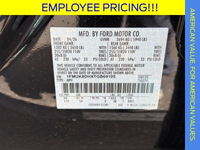 2026 Ford Explorer Active Comfort Pack