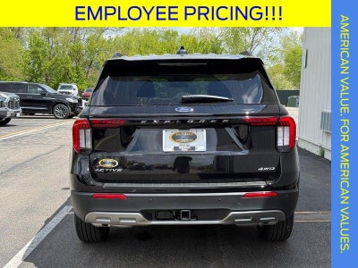 2026 Ford Explorer Active Comfort Pack
