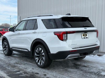 2026 Ford Explorer Platinum Luxury Leather Pack