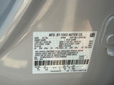2026 Ford Explorer Platinum