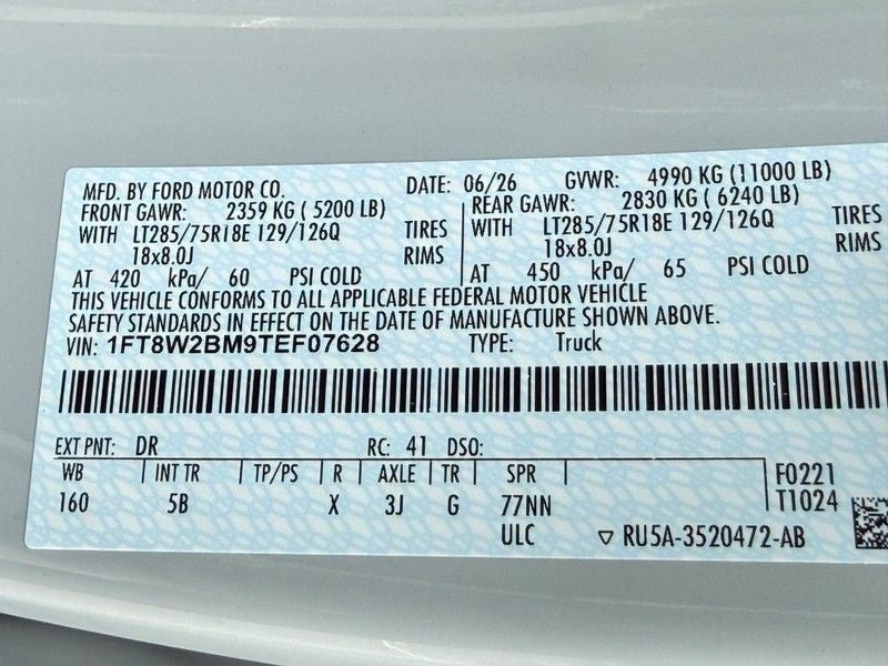 2026 Ford F-250SD Lariat