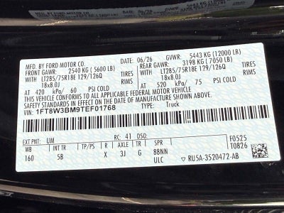 2026 Ford F-350SD Lariat