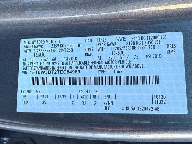 2026 Ford F-350SD XLT