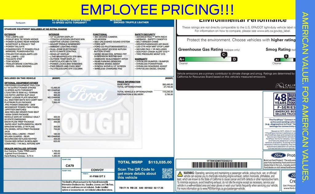 2026 Ford F-350SD Platinum DRW