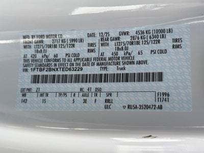 2026 Ford F-250SD XL STX PLOW PREP