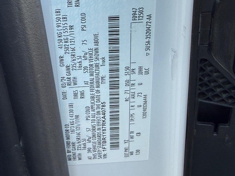 2024 Ford Transit-250 Base CERTIFIED Cargo Van Near Milwaukee