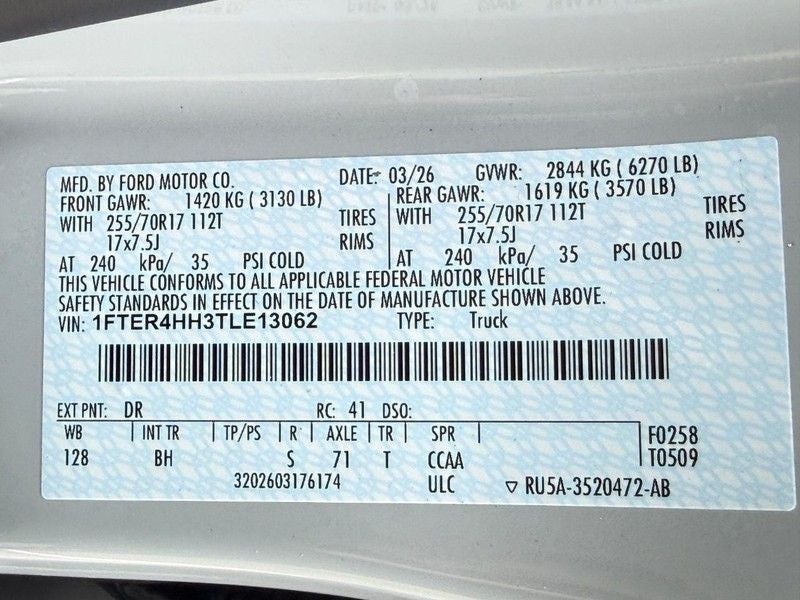 2026 Ford Ranger XLT