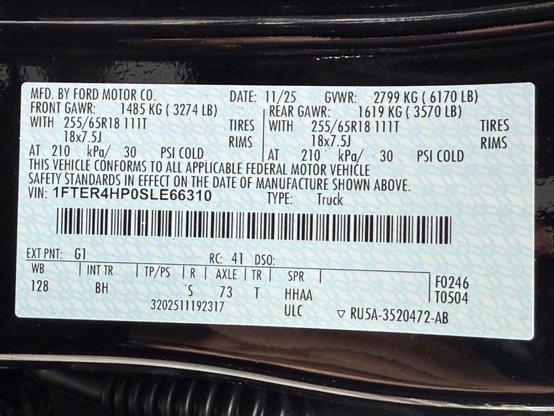 2025 Ford Ranger XLT