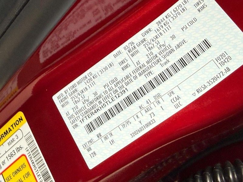 2026 Ford Ranger Lariat