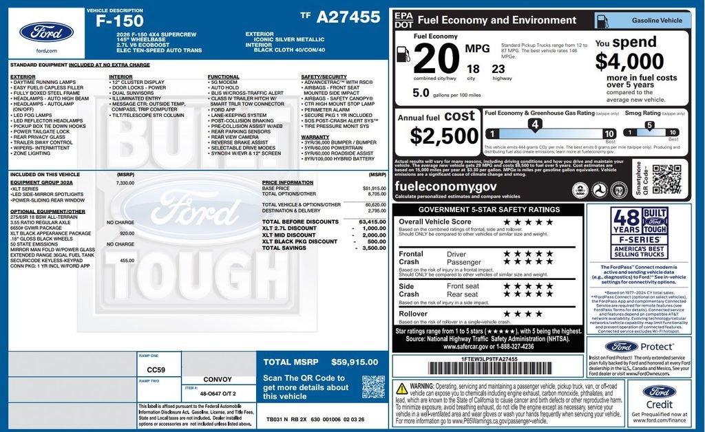 2026 Ford F-150 XLT