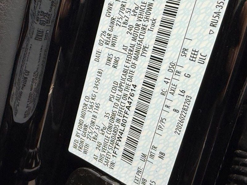 2026 Ford F-150 Tremor