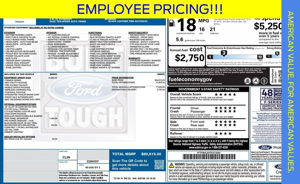 2026 Ford F-150 Tremor