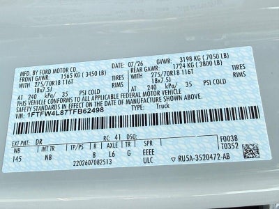 2026 Ford F-150 Tremor