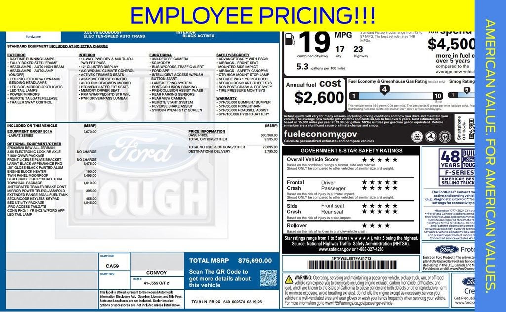 2026 Ford F-150 Lariat