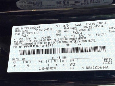 2024 Ford F-150 Lariat