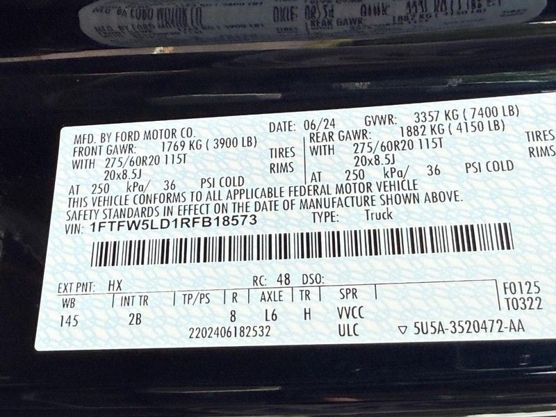 2024 Ford F-150 Lariat