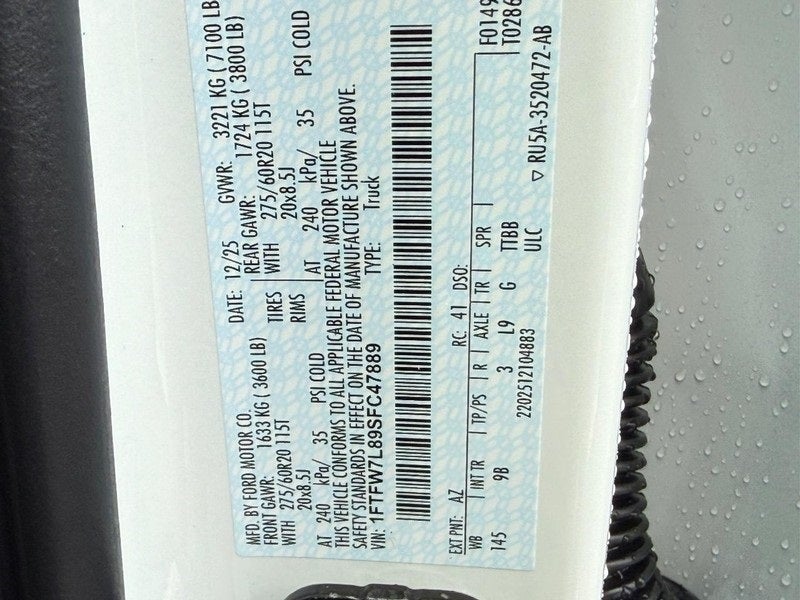 2025 Ford F-150 Platinum